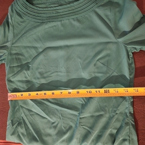 Banana Republic Green Blouse Womens Size XS - Picture 7 of 7